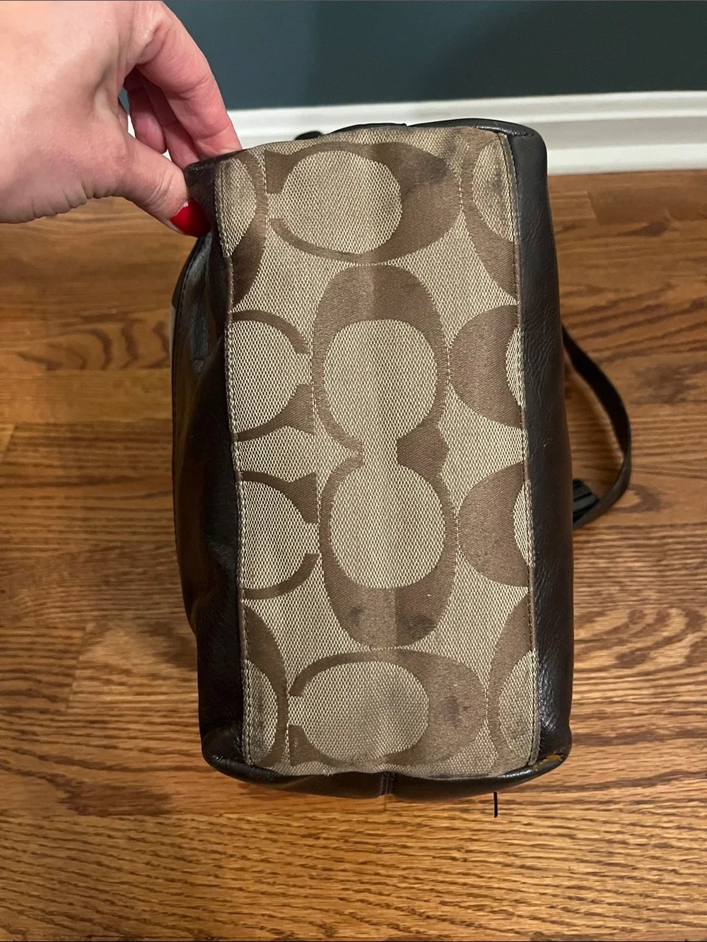 Coach Legacy Signature Hobo Duffle Bag 21149